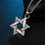 color: Hexagram + Stainless Steel Chain