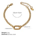 color: SL317G Gold Bracelet