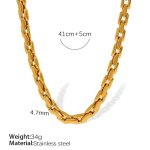 color: XL328 Gold Necklace