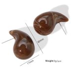 color: EH132 Dark Coffee Color