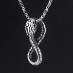 color: Snake +60cm Stainless Steel Chain