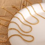 Korean Style Summer Open Feet All-Match Cauliflower Anklet Stainless Steel 18K Gold Girl Girlfriends' Accessories Gift
