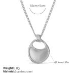 color: XL871S Silver Necklace