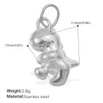 color: PJ580S Silver Pendant