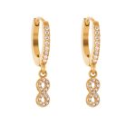 color: Q162-Gold Earrings