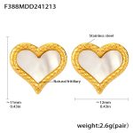 color: F388-Gold Earrings