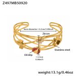 color: Z497-Gold Bangle