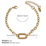 color: SL325G Gold Bracelet