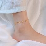 color: S113-Gold Anklet 20+5cm
