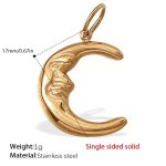 color: PJ253G Single-sided Solid Pendant