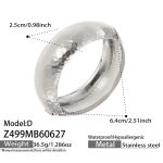 color: Z499-Steel Color Bangle -Style D