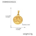 color: D58-Gold Pendant