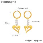 color: F991-Gold Earrings