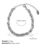 color: SL464S Silver Bracelet