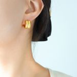 color: F018-Gold Earrings