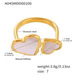 color: A045-Gold Ring / size: US 7