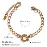 color: SL357G Gold Bracelet