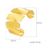 color: Size 6 Gold Bangle