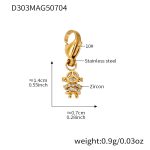 color: D303-Gold Pendant