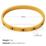 color: SZ344BKG Black Zircon Bangle
