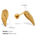 color: EH1212G Piercing Stud Earrings
