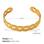 color: SZ282G Gold Bangle