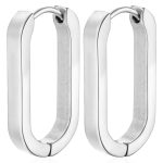 color: Flat U Shape Steel Color 1 PC MS-087