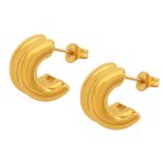 color: F284-Gold Earrings