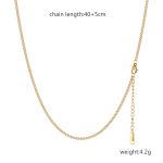 color: 0.6 Side Chain Gold C-003