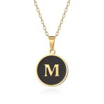 color: Gold Letter -M