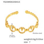 color: Y025-Gold Ring / size: US 7