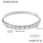 color: Z034-Steel Color Bangle