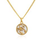 color: Scorpio Necklace