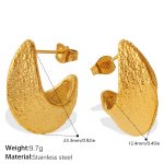color: EH1358G Gold Earrings
