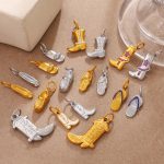Personalized Boots Slippers Shape Pendant Non-Fading Versatile Unique DIY Ornament Accessories