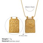 color: XL821G Gold Necklace