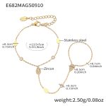 color: E682-Gold Back-hand Chain