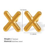 color: EH860GX Gold Earrings