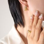 color: F080-Gold Earrings
