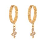 color: Q158-Gold Earrings