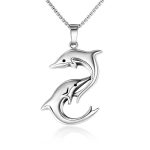 color: Pisces + Stainless Steel Chain