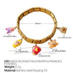 color: SL29G4 Multi-element Bracelet