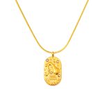 color: SP600G-11 (Aquarius) Snake Chain