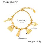 color: E544-Gold Bracelet