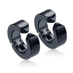color: 4*9 Black Flat Ear Clip Black 1 PC