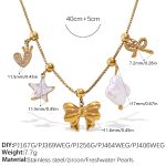 color: XL784G4 Multi-element Necklace