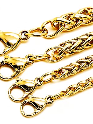 Keel Chain Necklace Non-Fading Hip Hop Lock Couple Hiphop Sweater Chain Accessories Bracelet
