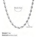 color: XL320S Silver Necklace