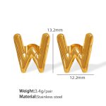 color: EH860GW Gold Earrings