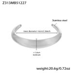 color: Z313-Steel Color Bangle